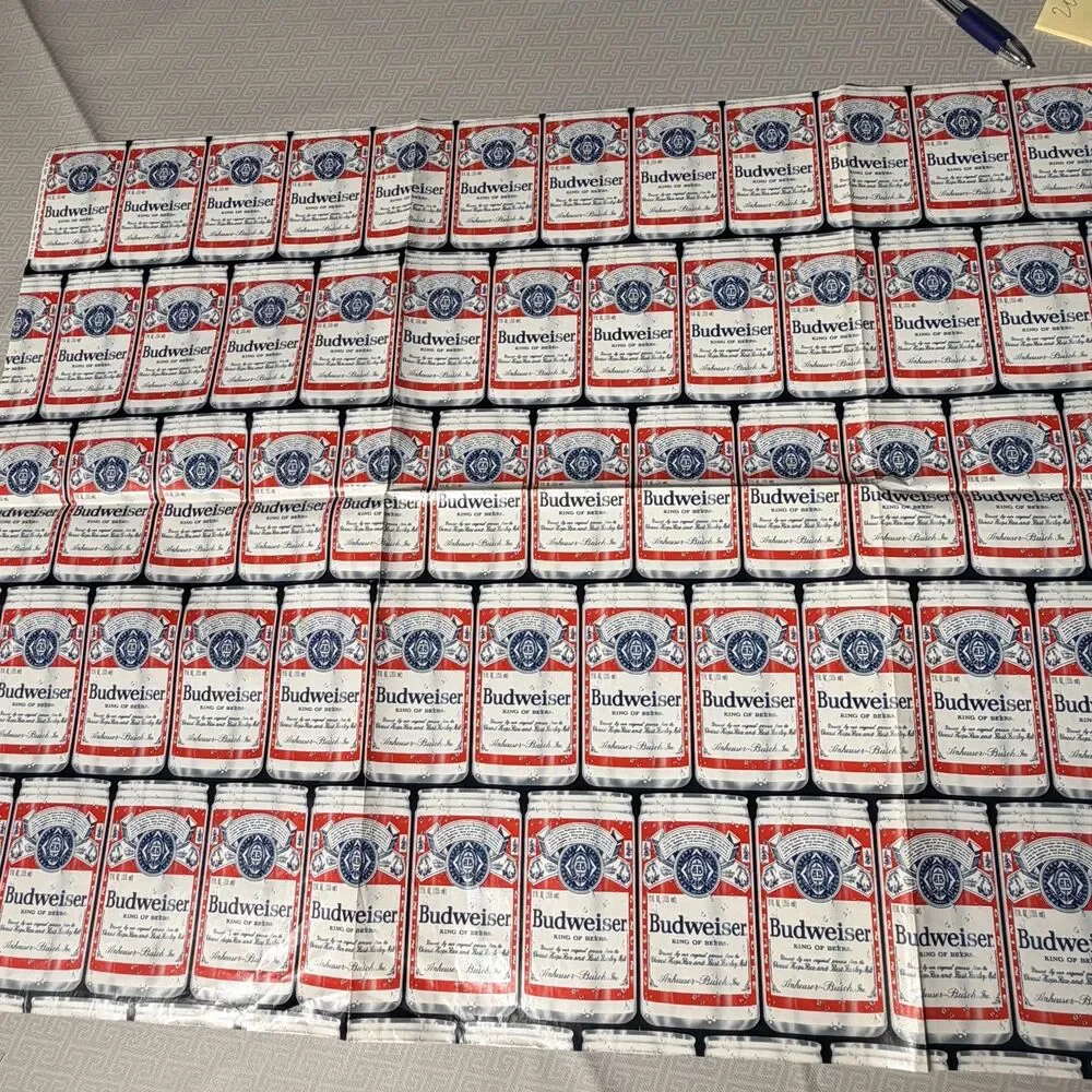 Vintage 1983 Budweiser Beer Can Gift Wrap 20